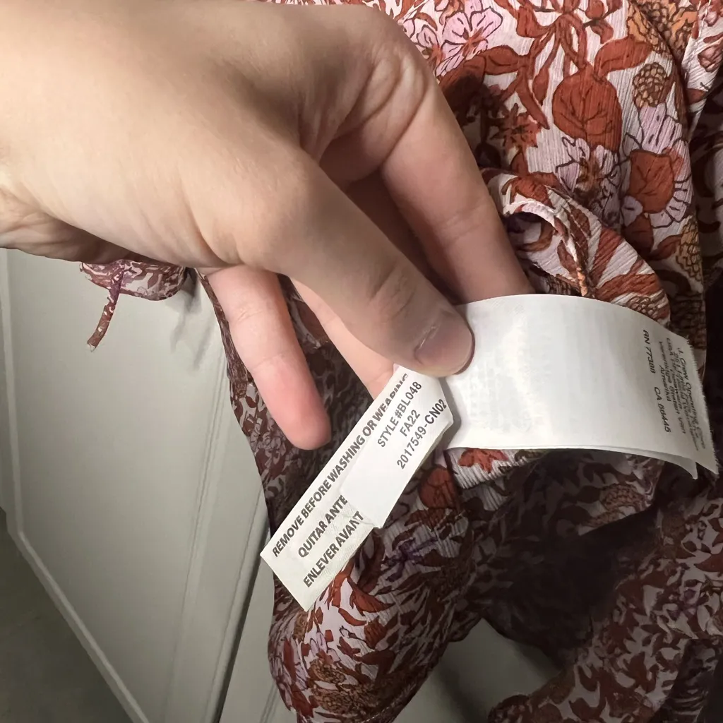 J. Crew Ruffle Crinkle Chiffon Blouse - Image 11