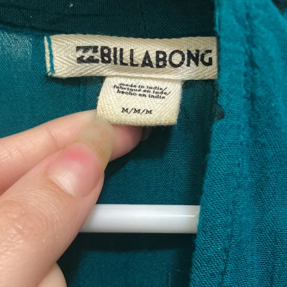 Blue Floral BillaBong Romper M - Image 4