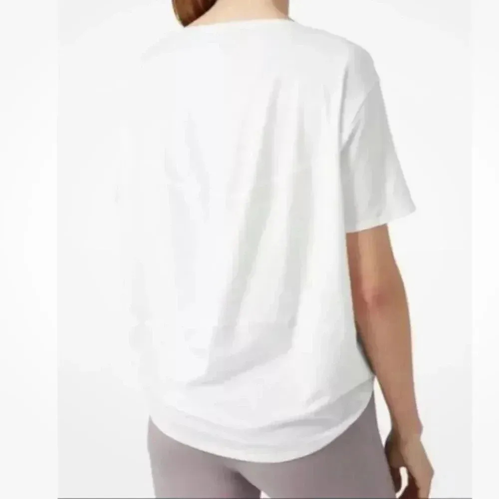 Lululemon Active White Top Size 8 - Image 4