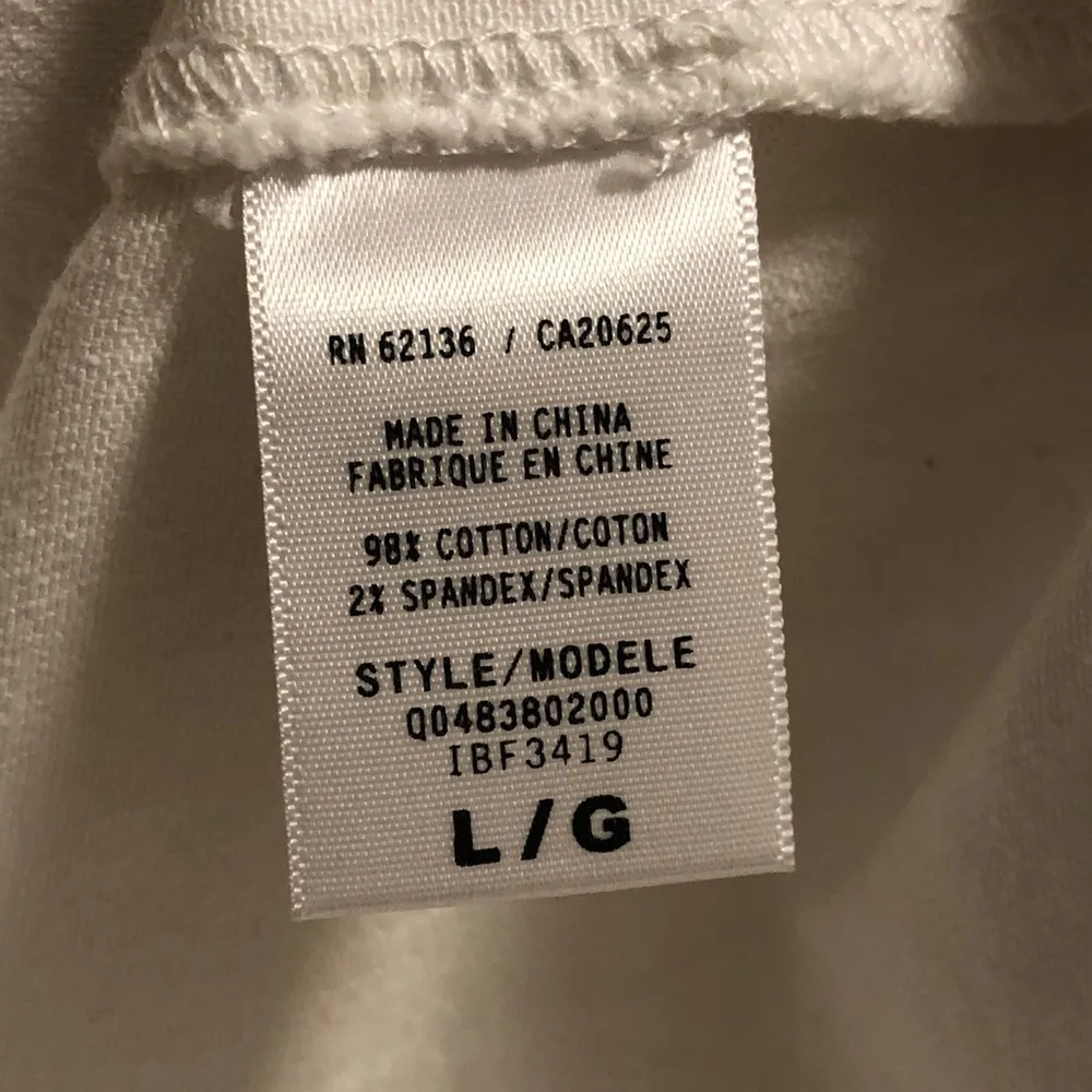 NEW  White Denim Sexy Trucker Jacket Large - Image 7