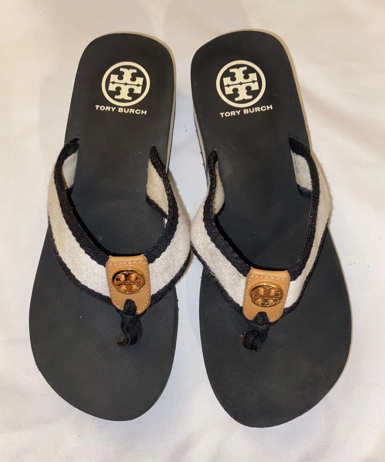 Tory Burch Platform Wedge Flip Flops - Image 2