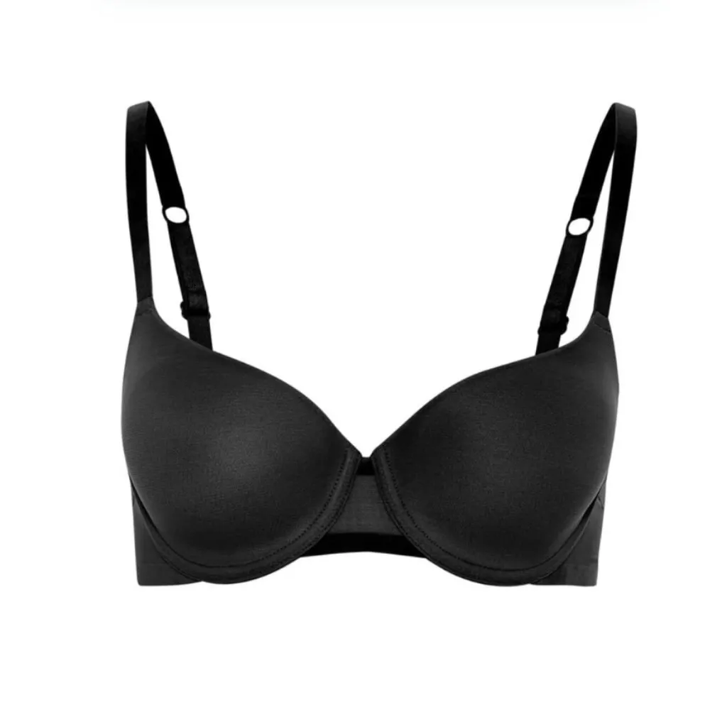 Wolford‎ Tulle Push Up Bra 69663 32D Black Size undefined - Image 2