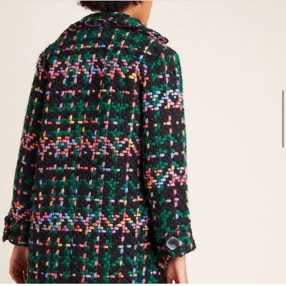 GORGEOUS Pepaloves Piccadilly Tweed Coat from Anthropologie RARE - Image 5