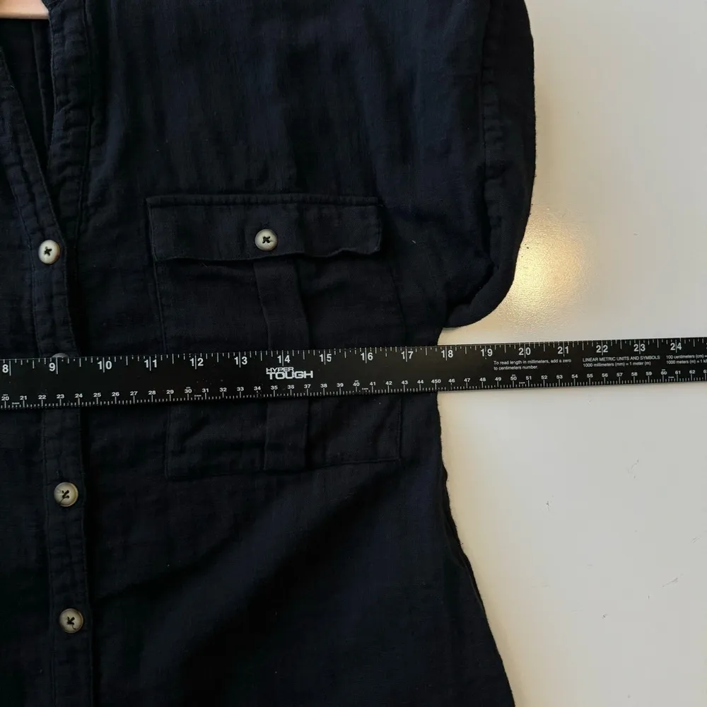 Seafolly Australia Gardenia Playsuit /‎ Romper in Washed Black XS - Image 8