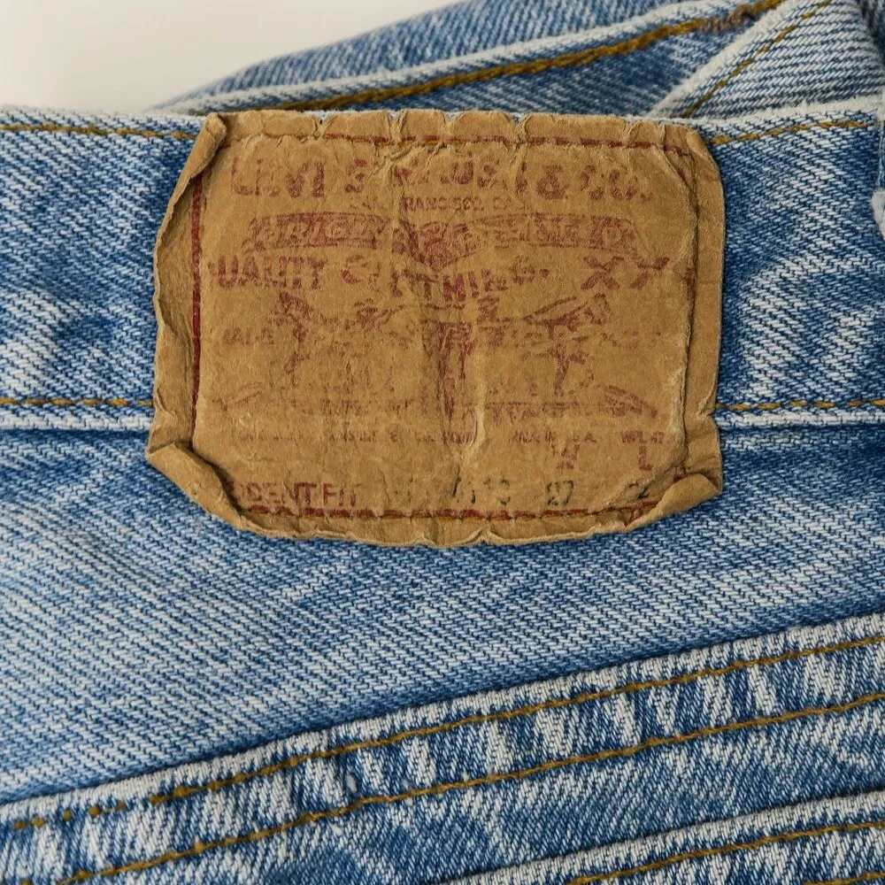 Vintage 90s Levi’s 501 Student Fit Jeans - Image 6