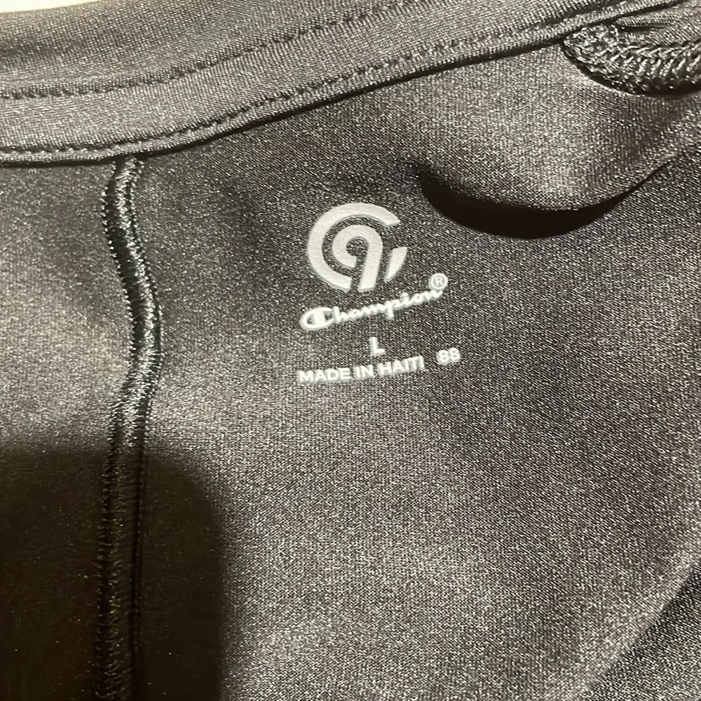 Champion Black Athletic T-Shirt Size Large NWT - Image 3