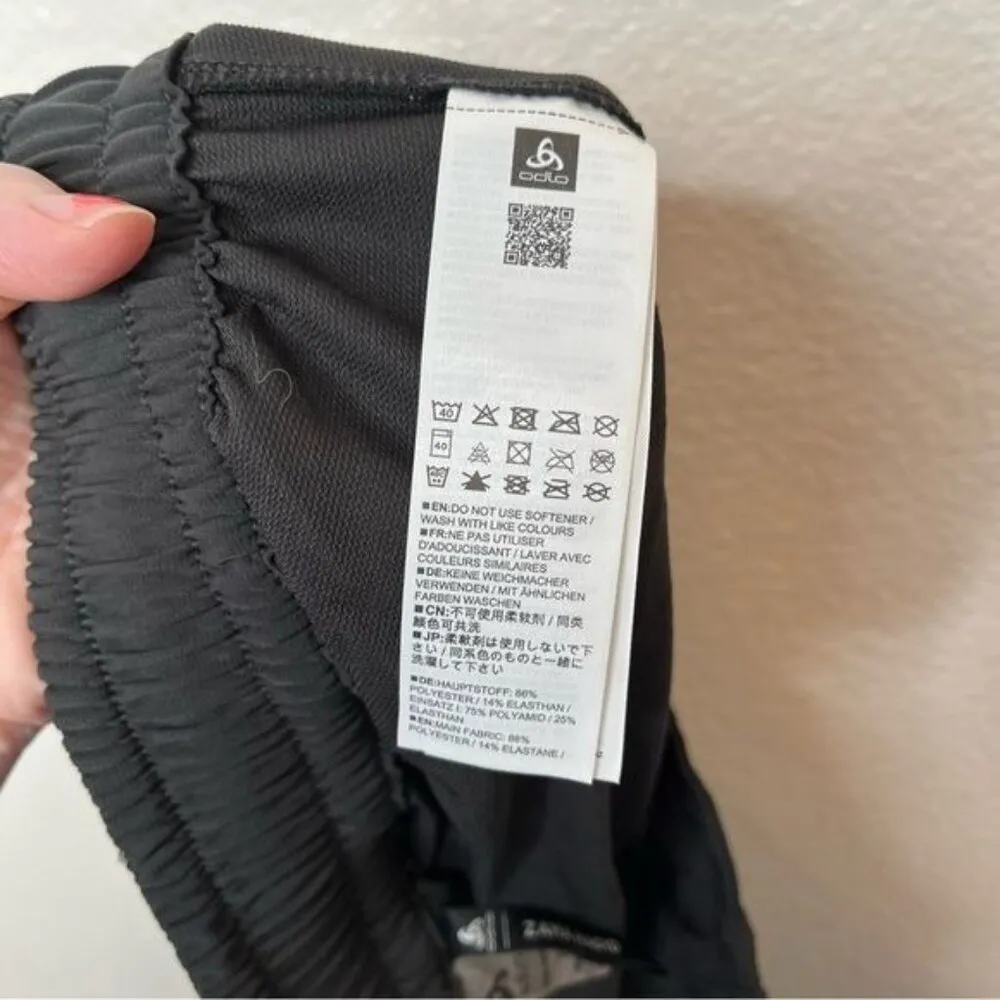Odlo x Zaha Hadid black athletic activewear gym jogger pants size XS - Image 10
