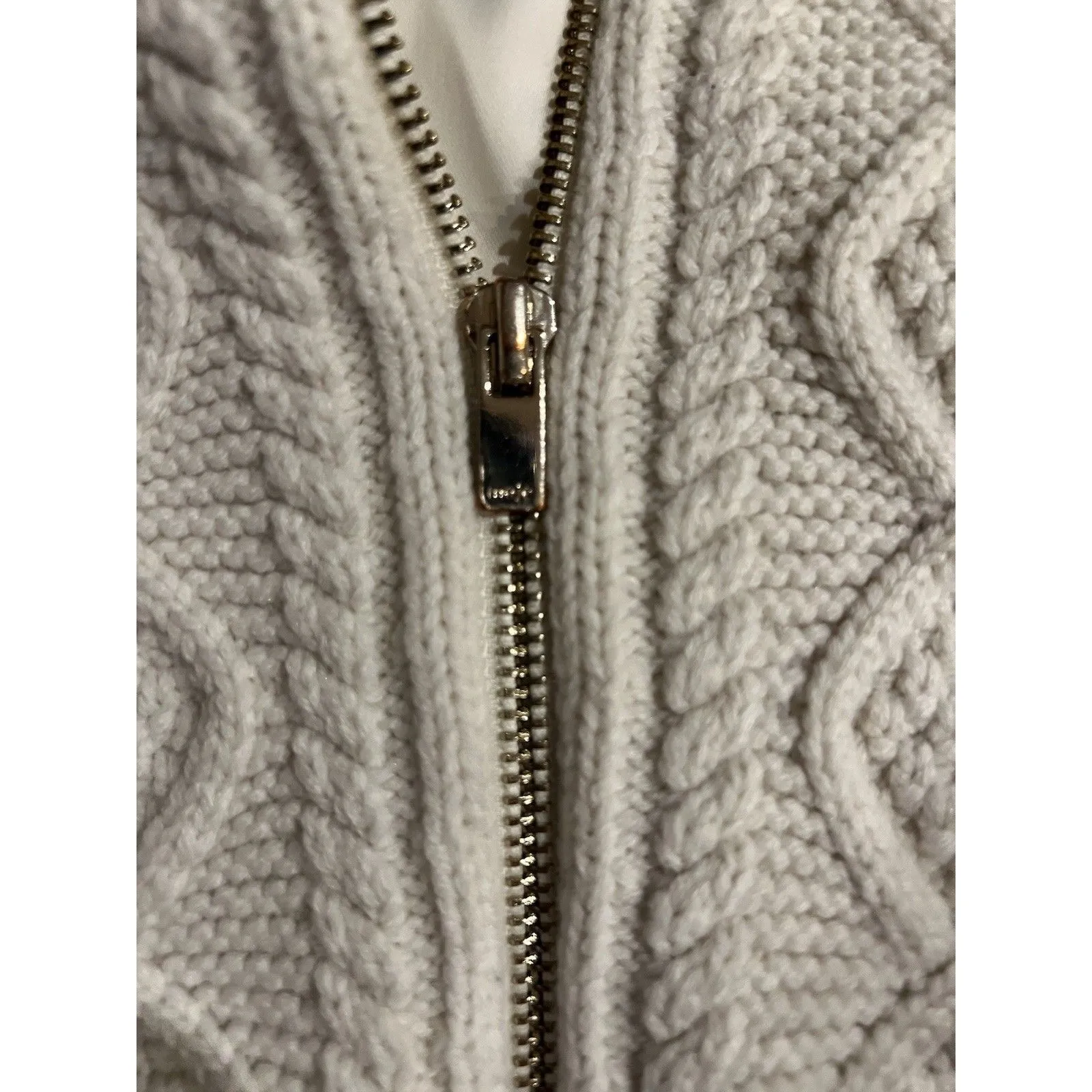 maje Bomba Sweater In Off White Size M(40) - Image 8