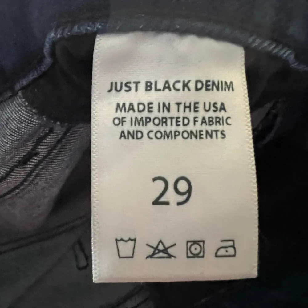 Just black denim jeans size 29 - Image 9