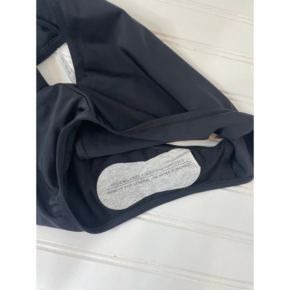 Nicole Miller Animal Print Tiered Padded Tankini & Black Bikini Bottom Size M - Image 10