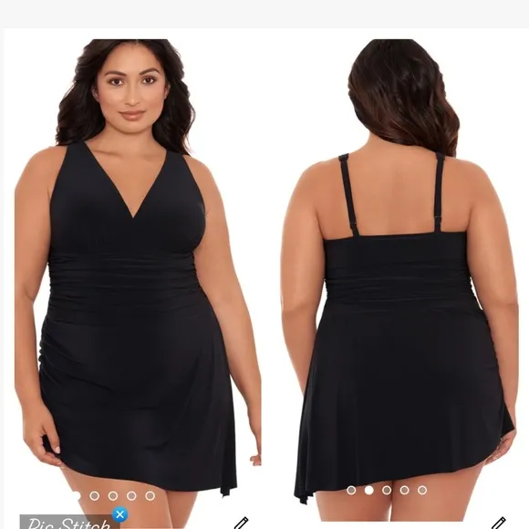 Magicsuit Celine Black Swimdress Size undefined - Image 2