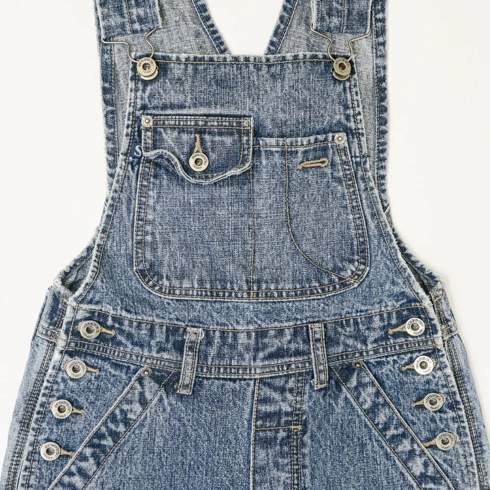Silver Jeans Vintage 90s  Denim Flare Overalls - Image 6