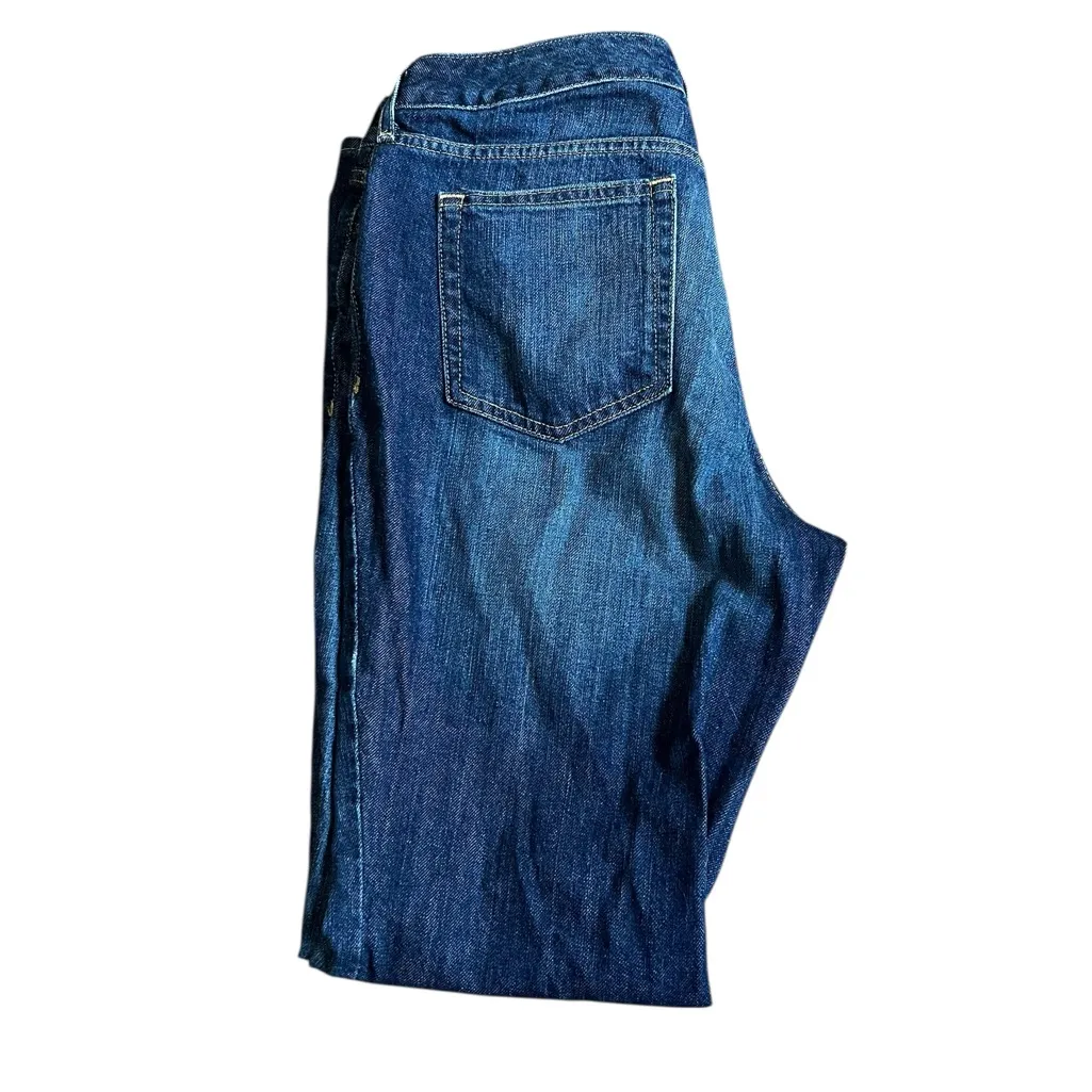 Eddie Bauer Dark Blue Flare Jeans - Image 2