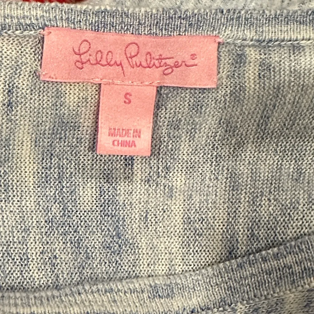 Lilly Pulitzer Jupiter Light Blue Long Sleeve Sweater Dress - Image 6