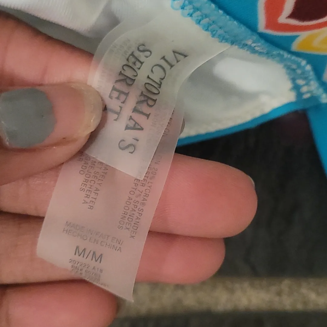 NWOT Victoria's Secret Floral Bikini Set SIZE M/XS - Image 5