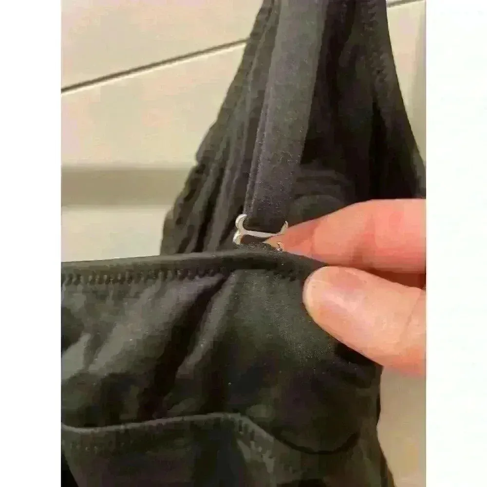 Garnet Hill Black Tankini Top, size 2 - Image 7