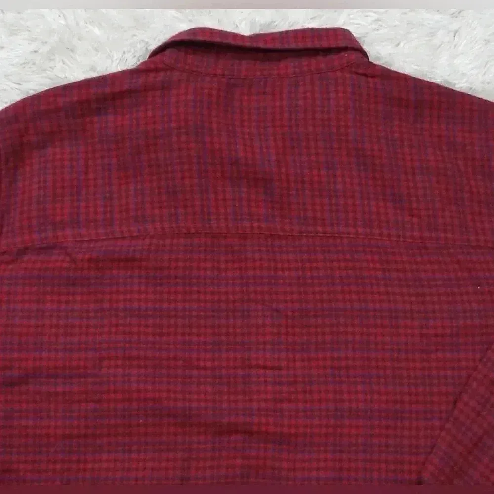 Levi’s Plus Size Levi's Women's Utility Shirt Red Plaid Cropped  Size 3X - Image 8