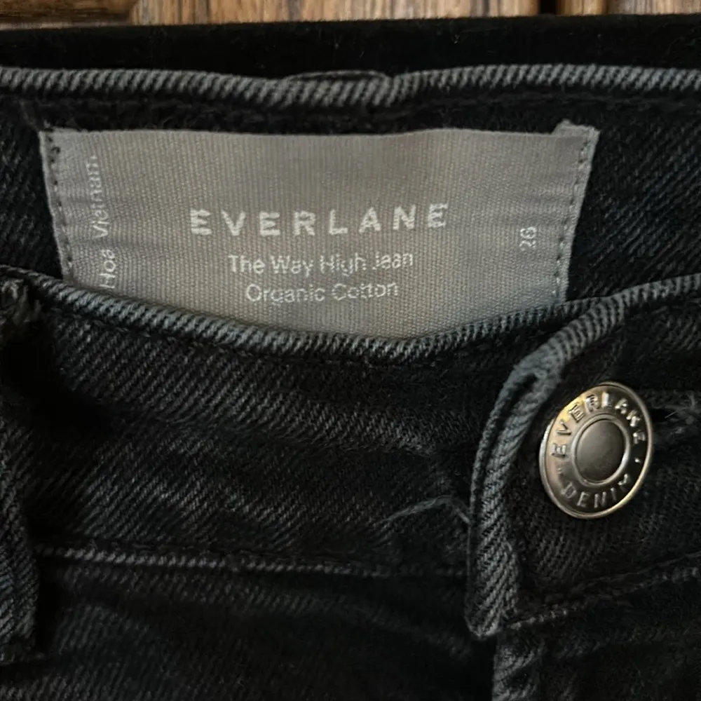 | The Way High Jean in Black with Raw Hem | womens 26 - Image 10