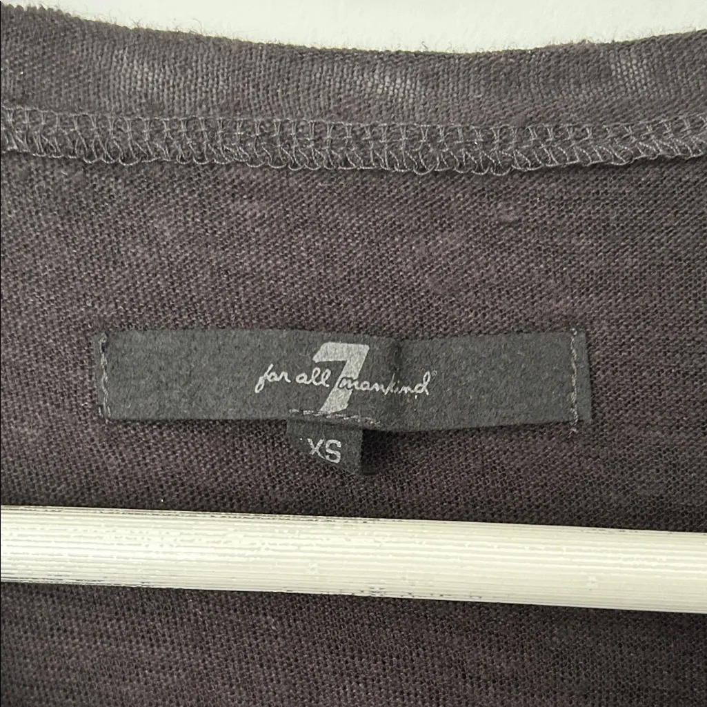 7 For All Mankind Black Tank Top - Image 3