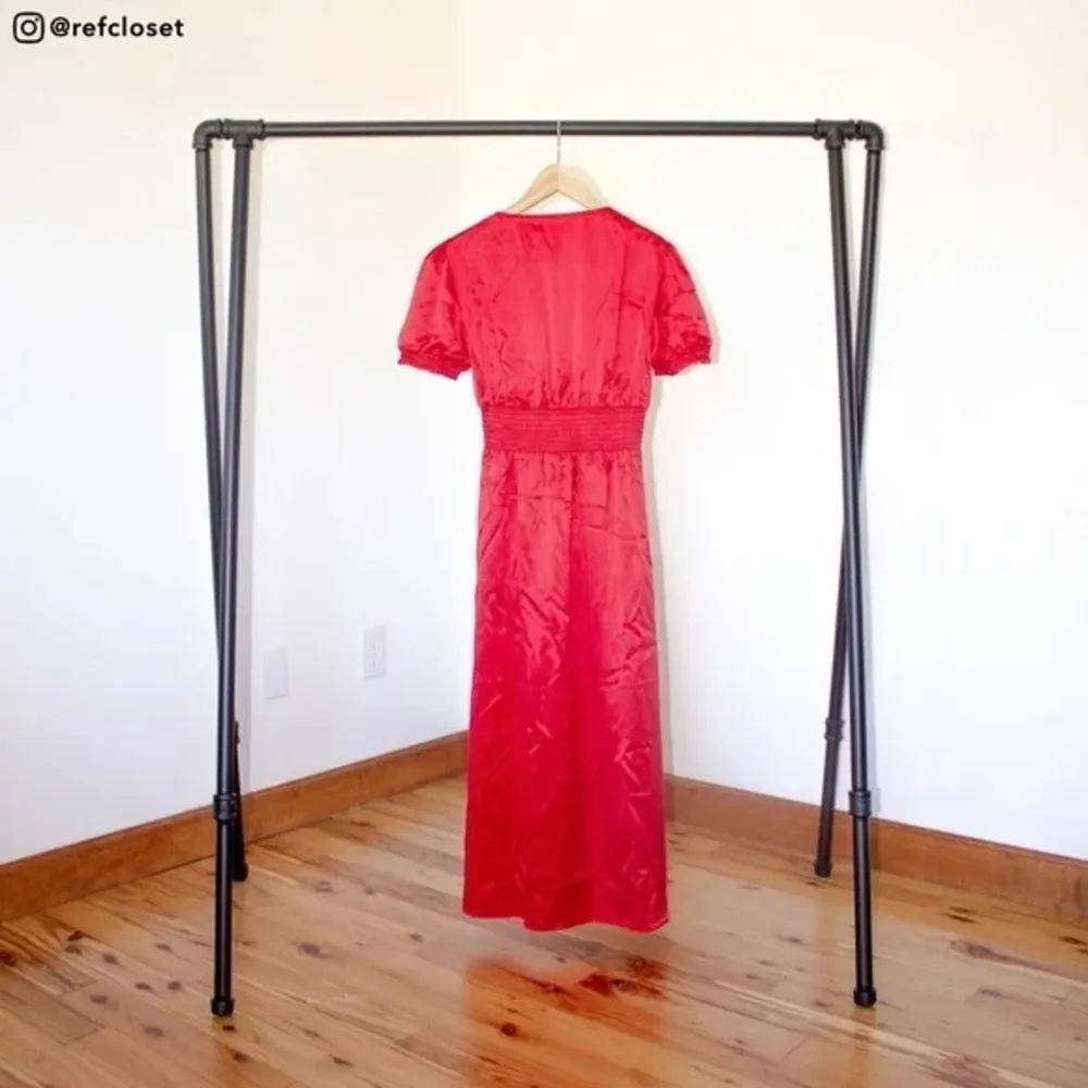 Reformation Alexea Dress (Cherry) - Image 3