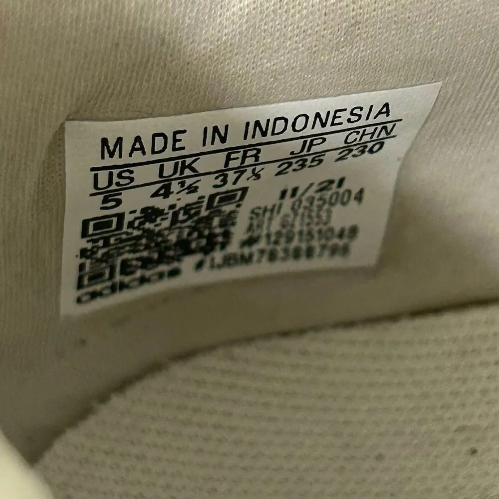 Adidas Swift Run 22 Cream Black Leopard Size 5 - Image 9