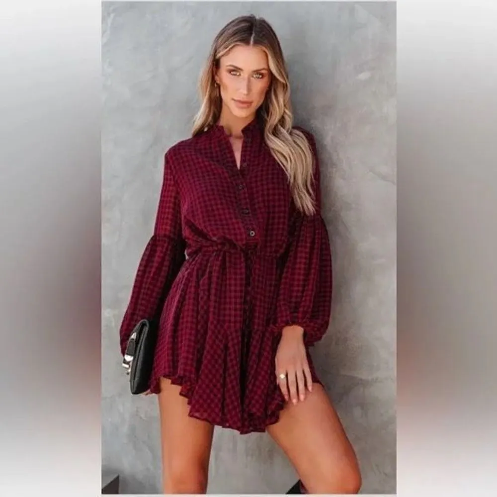 ✨VICI MANCHESTER ADJUSTABLE BALLOON SLEEVE DRESS✨ - Image 2