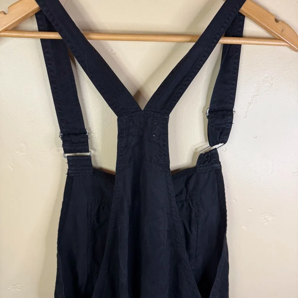 Aritzia Wilfred Free‎ Valletta Overalls Size XS Black Grunge Streetwear - Image 6