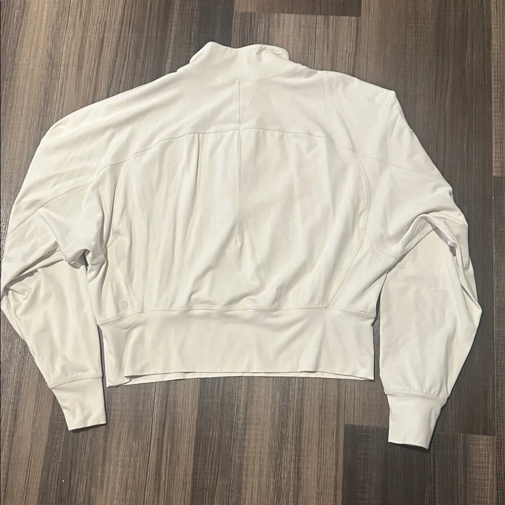 Lululemon White Opal Ready to Rulu Half-Zip Pullover - Image 6
