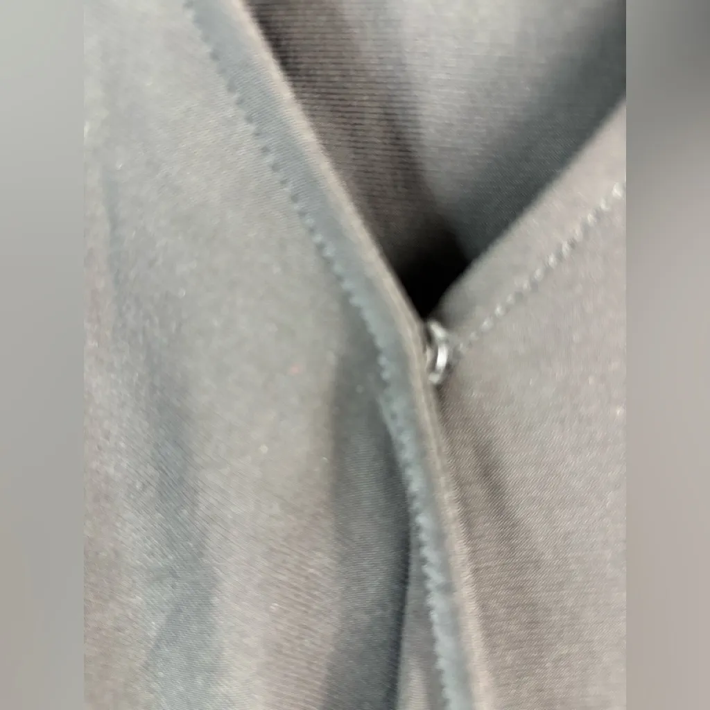 Cato 22W/24W Midi Dress V-Neck Side Swag Flutter Sleeve in Black - Funeral - Image 5