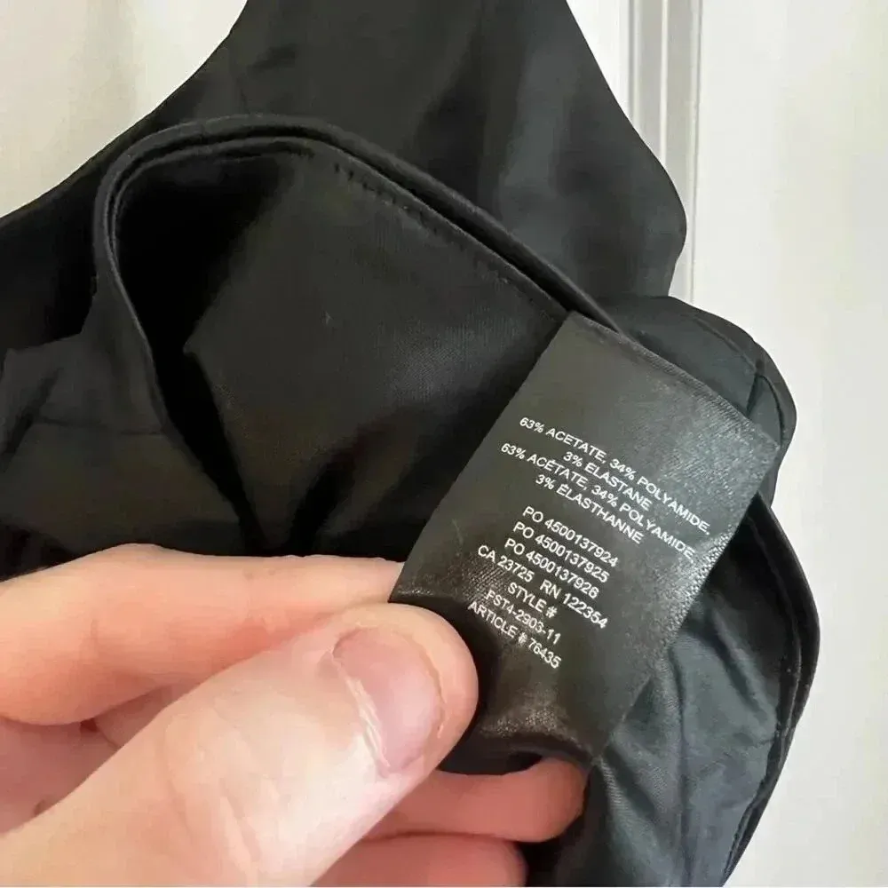 522 Wilfred Black Tank Blouse Size Medium - Image 8