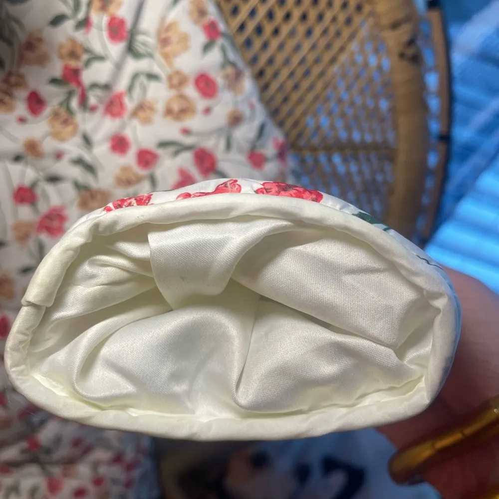 🌷🎀Women’s Draper James RSVP White Floral Quilted Jacket LNC Small - Image 6