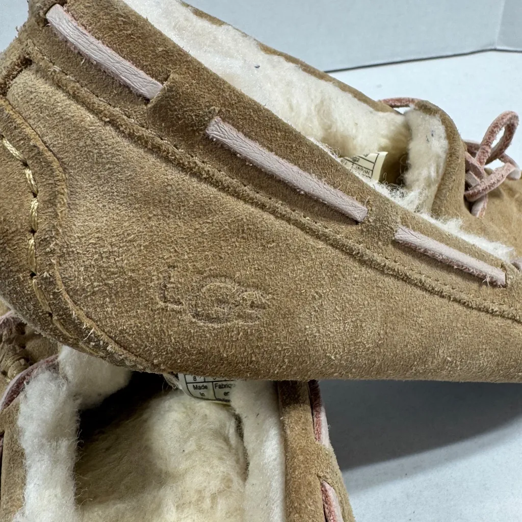 UGG Women's Dakota Wool‎ Lined Suede Slipper - Size 8. - Image 3