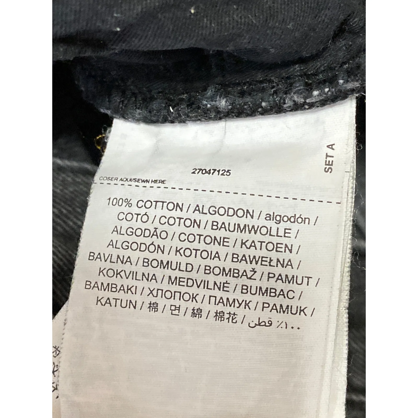 MNG Mango Women's Black High Waisted Straight Leg Denim Bermuda Shorts Size 8 - Image 5