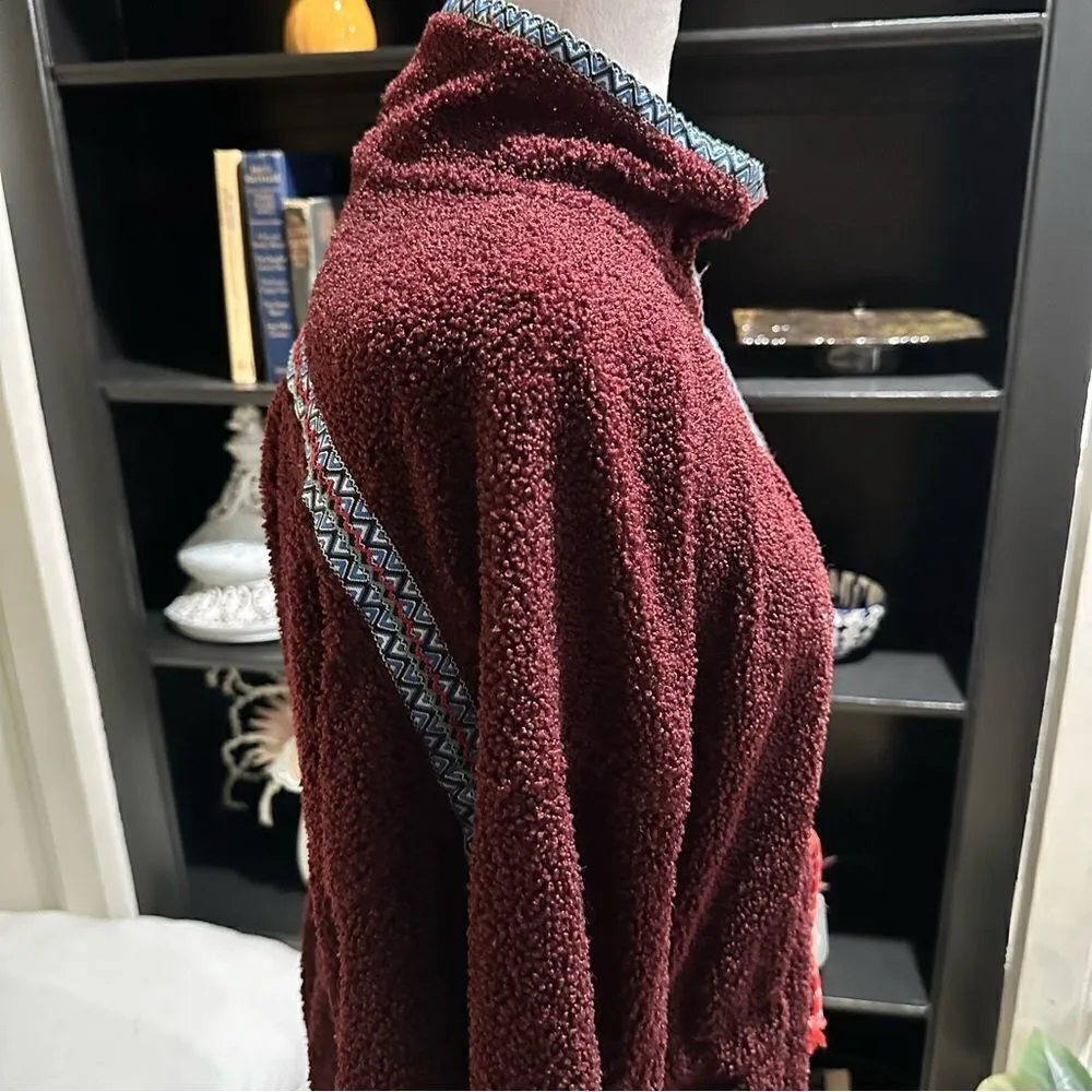 Urban Outfitters Burgundy Oversized Onesie Size Medium RARE ITEM - Image 6