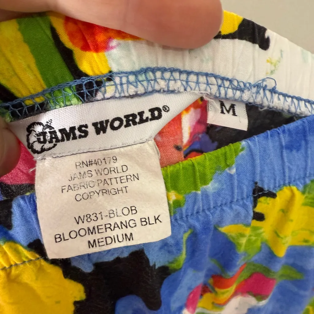 Jams World Floral Pull On Flounce Skirt Medium‎ - Image 4