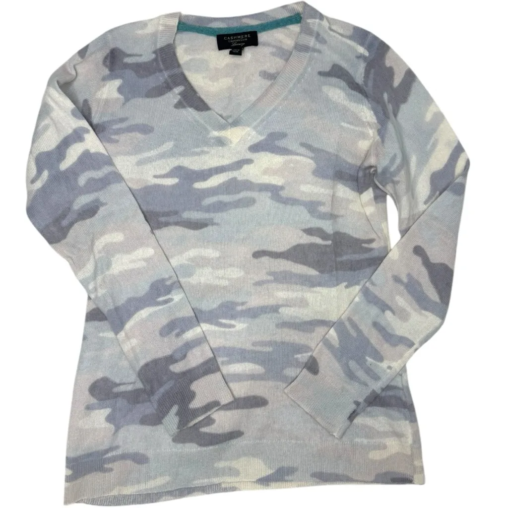 Charter Club Luxury 100% Cashmere V-Neck lightweight soft -M - Image 1