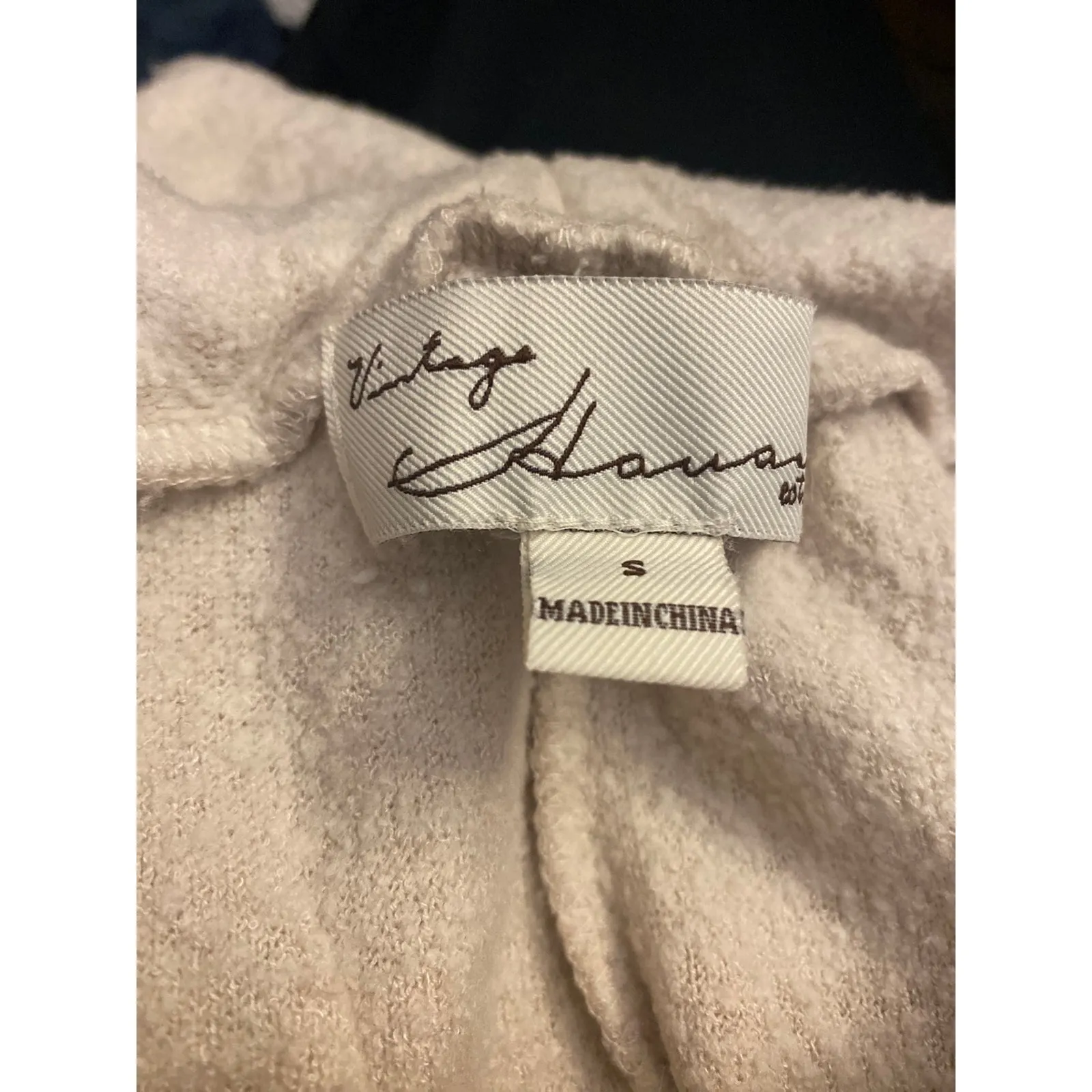 Vintage Havana ERIN COZY FLEECE SEAM DETAIL JOGGER size small - Image 10