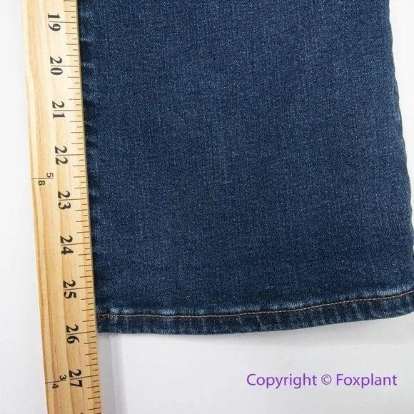 New! Madewell mid rise Kick Out Crop‎ Jeans colleton wash, size 28 - Image 8