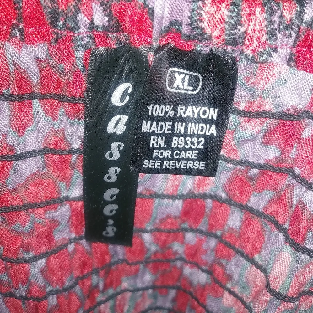 Cassee's XL Berry Burst Sleeveless Maxi Dress Red - Image 8