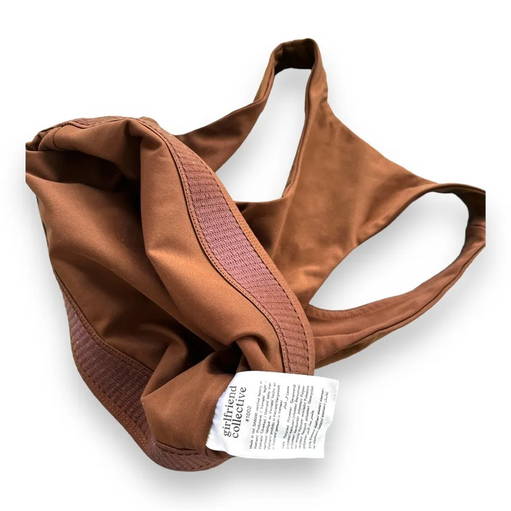 New Girlfriend Collective Paloma Bra Women’s in Xs Racerback Crop… - Image 2