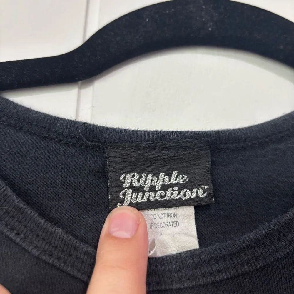 Vintage Y2K Ripple Junction Edward Scissorhands Baby T-Shirt Large - Image 5