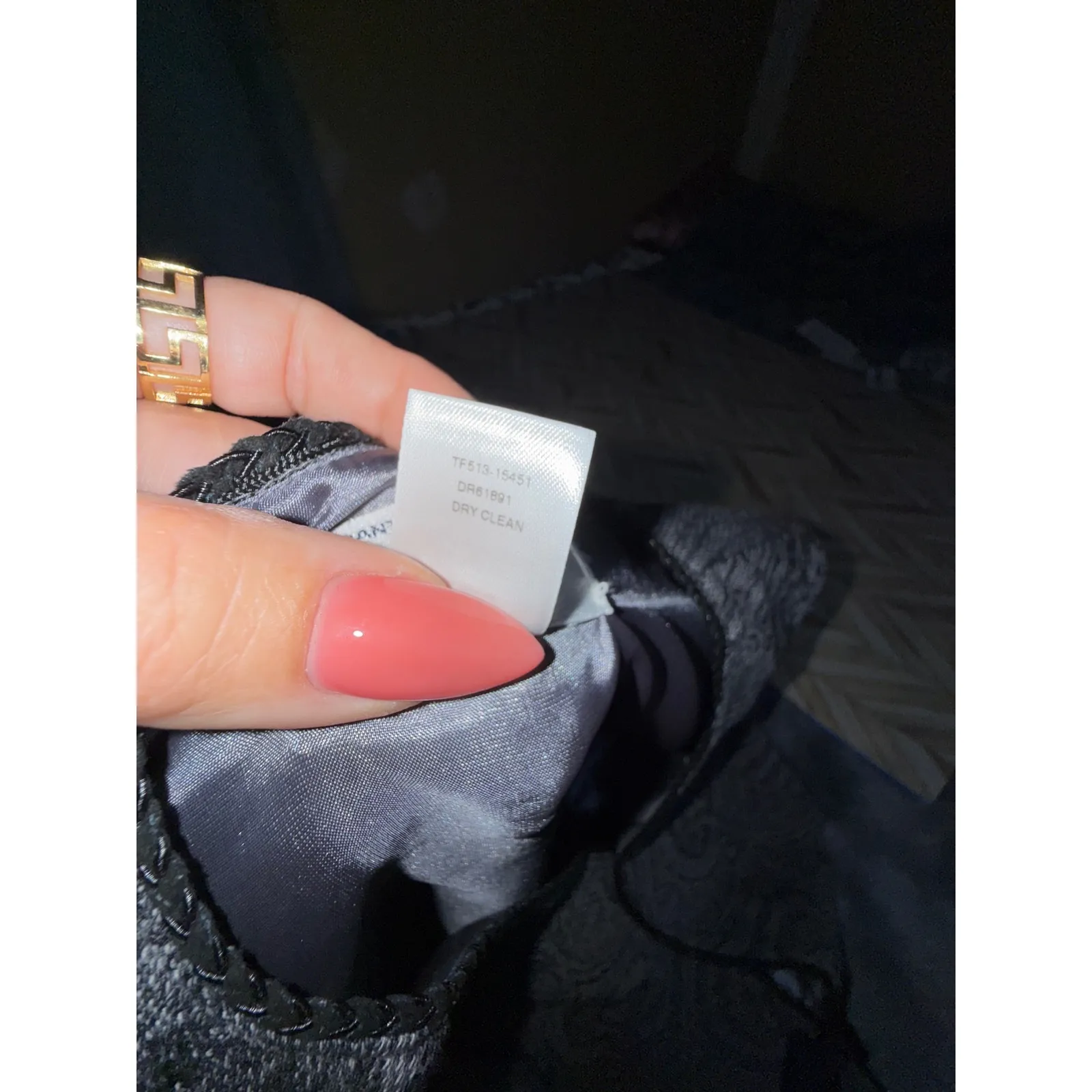 Pendleton Dark Gray Jacquard Vest Medium Wool Blend Paisley Vtg Retro Grannycore - Image 5