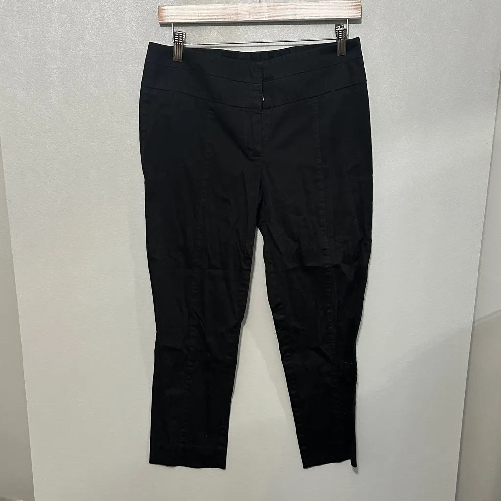 White House Black Market Women’s‎ Black Slim Dress Pants - Image 2