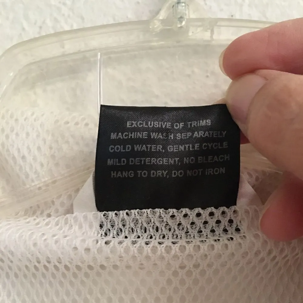 Pikes Peak Colorado hooded rain jacket XL White - Image 9