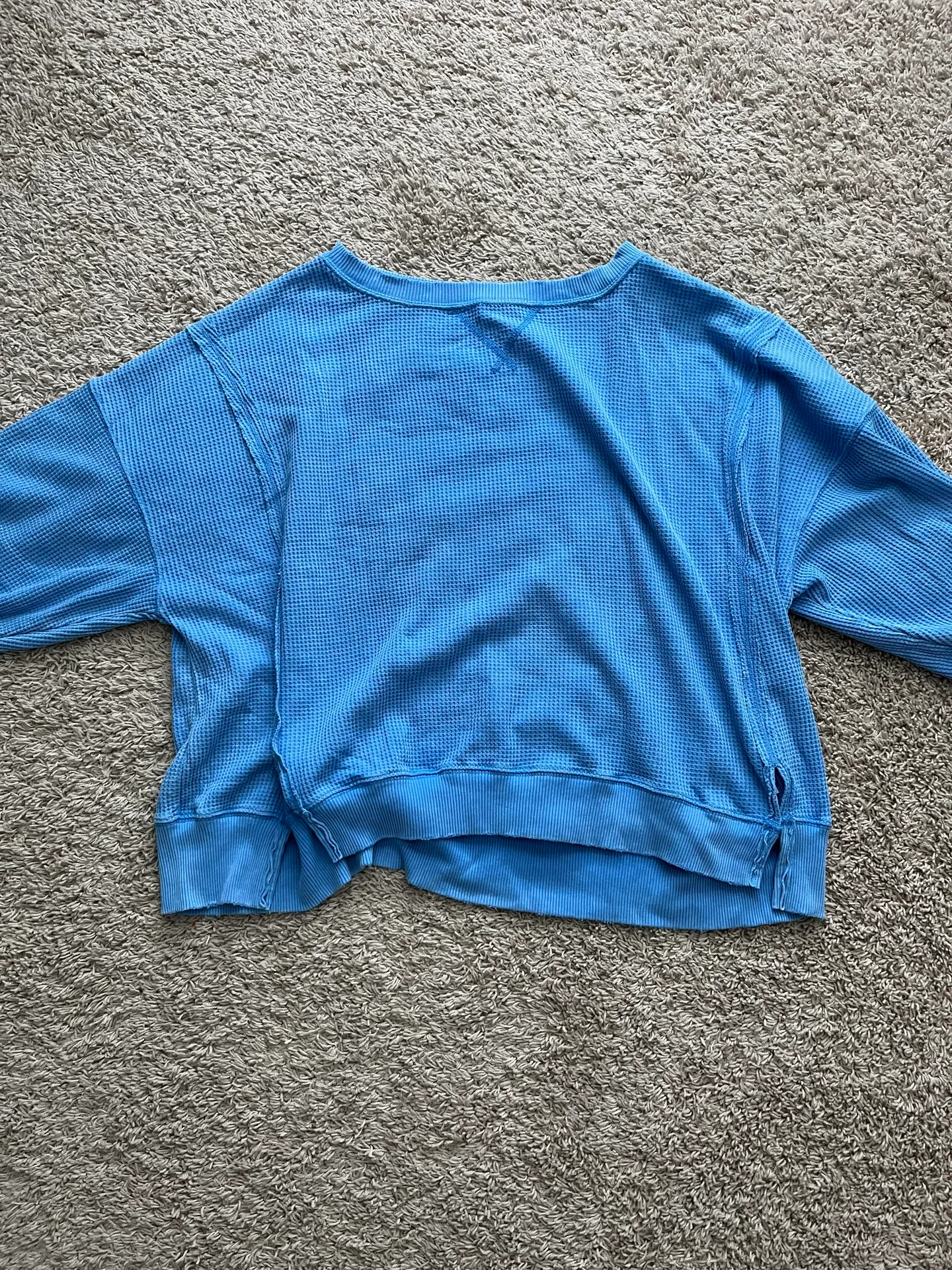 American Eagle Waffle Sweatshirt - Image 2