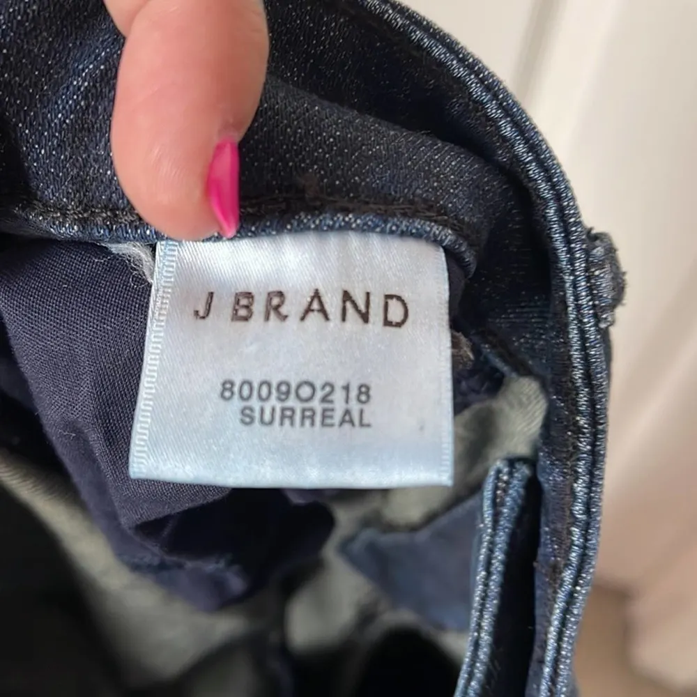 J. brand Skinny Boyfriend Jeans in Dark Wash Surreal - Image 6