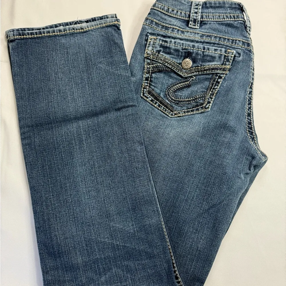 Silver Jeans Blue Straight Leg Denim‎ - Image 2