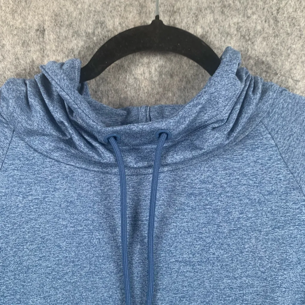 Athleta‎ Uptempo womens size small Hoodie Sweatshirt,Chrome Blue/ Light Chrom - Image 3
