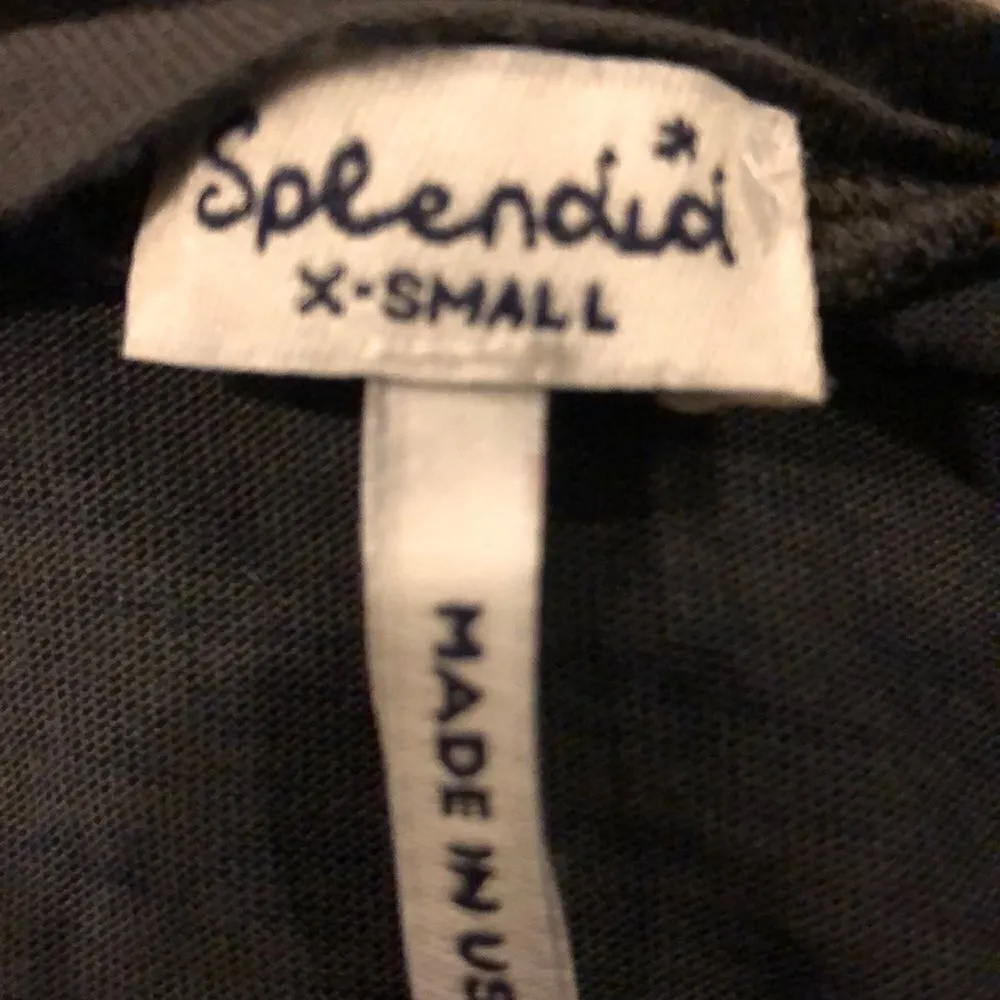 Splendid Striped Navy & Grey Long Sleeve Top - Image 6