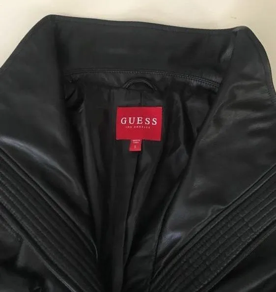 Guess Faux Leather Jacket - Image 3
